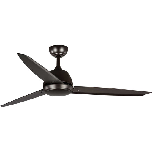 Oriole 3-Blade 60" Ceiling Fan with LED Light in Architectural Bronze