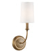 Sylvan 1 Light Wall Mount in Vibrant Gold