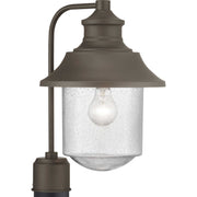 Weldon 1-Light Post Lantern in Architectural Bronze