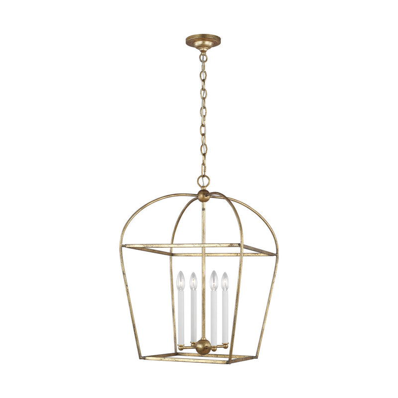 Stonington 4-Light Single Tier Chandelier in Antique Guild - Lamps Expo