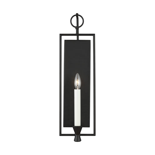 Keystone 1-Light Wall Sconce in Aged Iron - Lamps Expo