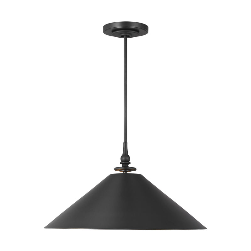 Capri 1-Light Pendant in Aged Iron - Lamps Expo