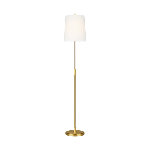 Beckham Classic 1-Light Floor Lamp in Burnished Brass - Lamps Expo