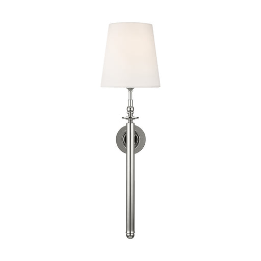 Capri 1-Light Wall Sconce in Polished Nickel - Lamps Expo