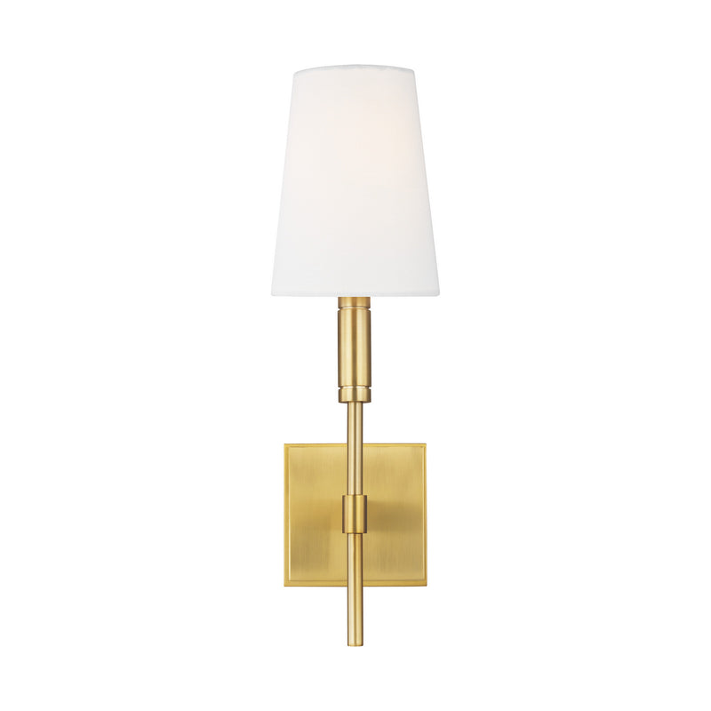 Beckham Classic 1-Light Wall Sconce in Burnished Brass
