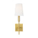Beckham Classic 1-Light Wall Sconce in Burnished Brass