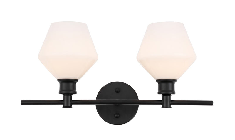 Gene 2-Light Wall Sconce - Lamps Expo