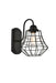 Candor 1-Light Wall Sconce in Black