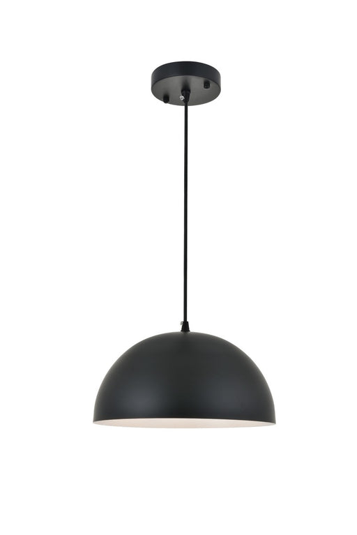 Forte 1-Light Pendant in Black