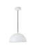 Forte 1-Light Pendant in White