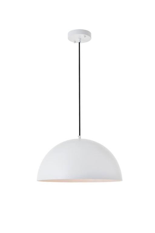 Forte 1-Light Pendant in White