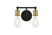 Serif 2-Light Wall Sconce - Lamps Expo