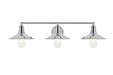 Etude 3-Light Wall Sconce in Chrome