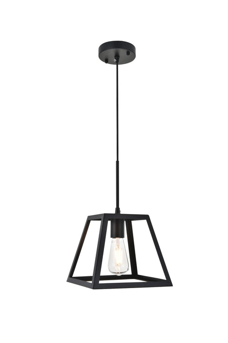 Resolute 1-Light Pendant in Black