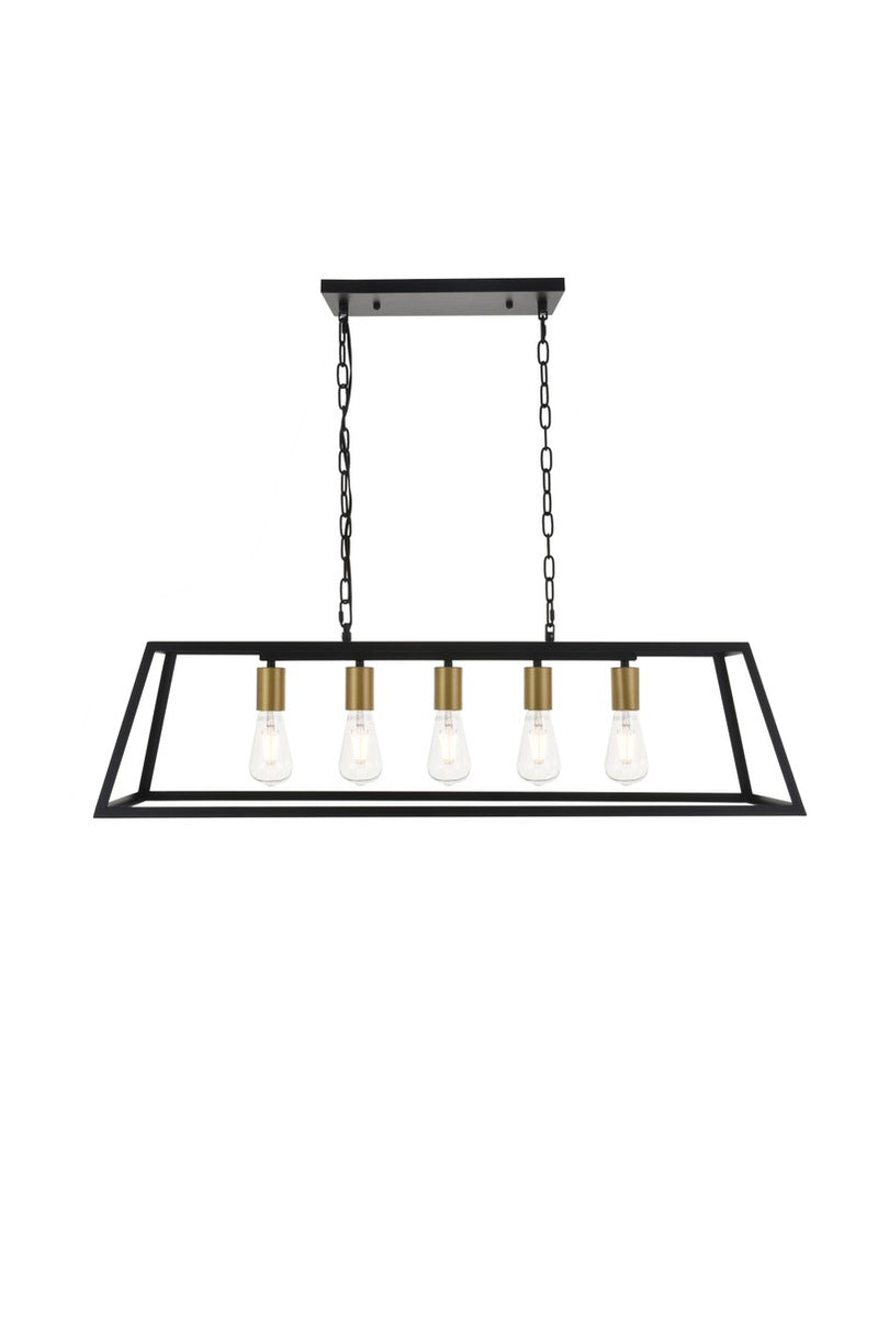 Resolute 5-Light Pendant - Lamps Expo