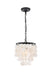 Selene 1-Light Pendant in Black & White