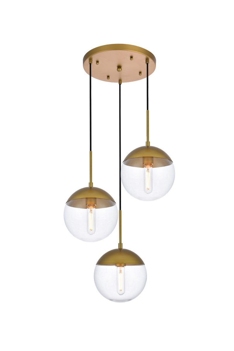Eclipse 3-Light Pendant - Lamps Expo