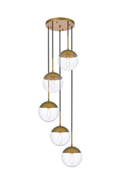 Eclipse 5-Light Pendant - Lamps Expo