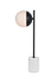 Elegant Lighting (LD6104BK) Eclipse 1-Light Table Lamp