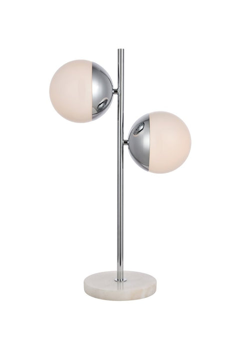 Elegant Lighting (LD6154C) Eclipse 2-Light Table Lamp