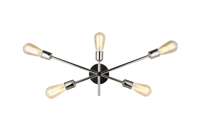 Axel 5-Light Wall Sconce - Lamps Expo