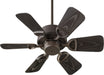 Estate Patio Traditional Patio Fan in Oiled Bronze