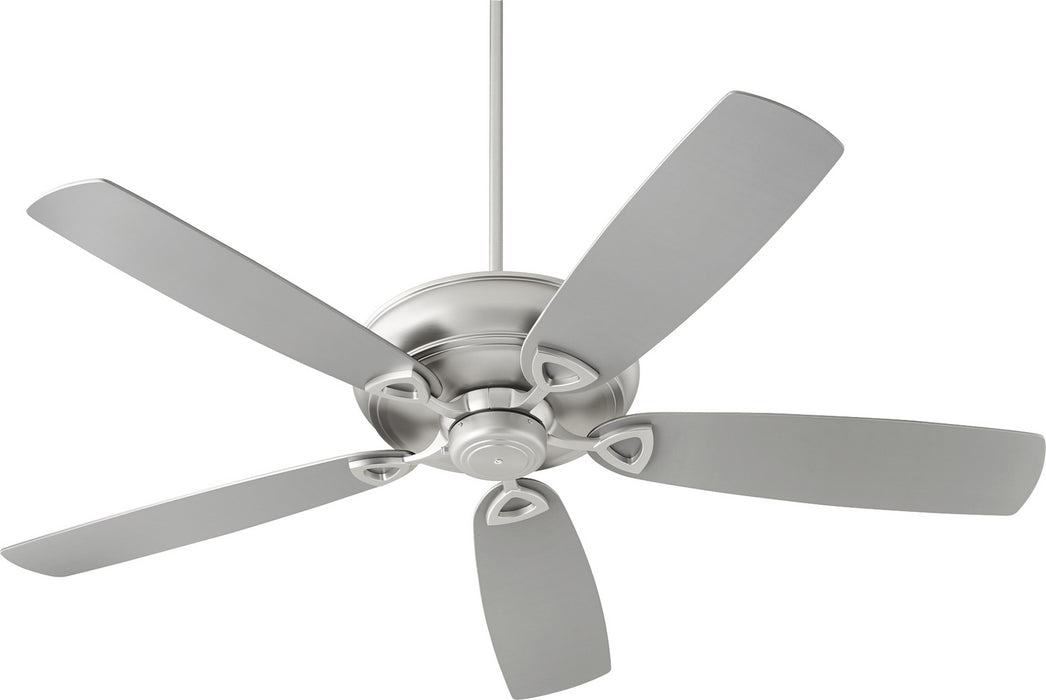 Alto Transitional Ceiling Fan in Satin Nickel