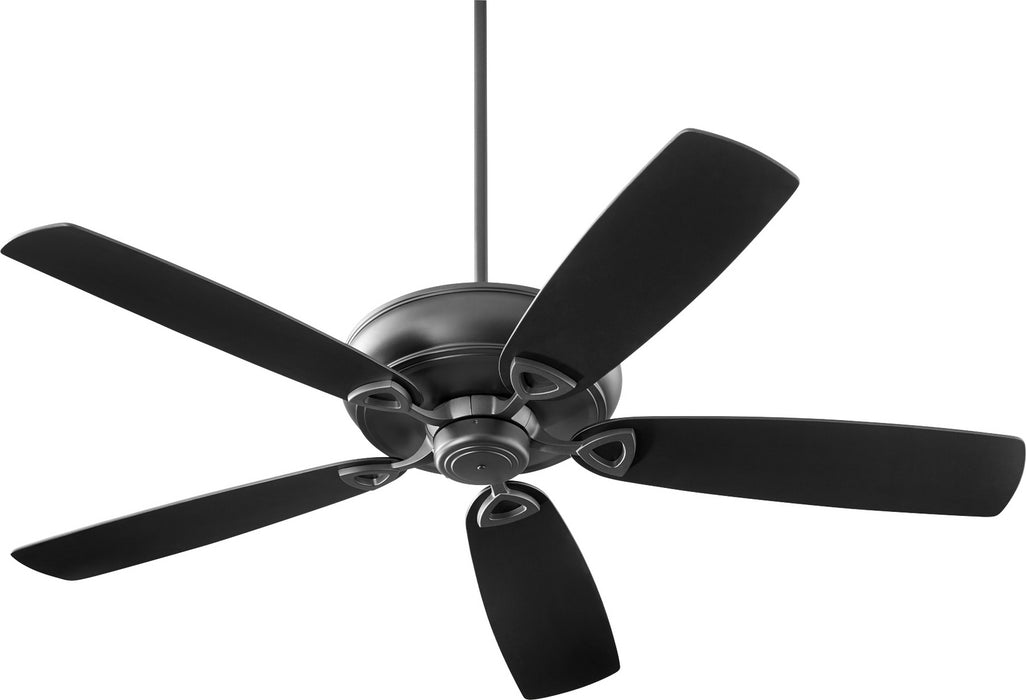 Alto Transitional Ceiling Fan in Textured Black