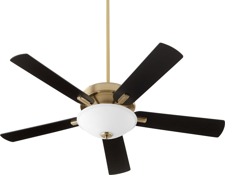 Premier Transitional Ceiling Fan in Aged Brass