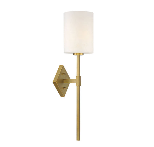 Destin 1-Light Sconce in Warm Brass