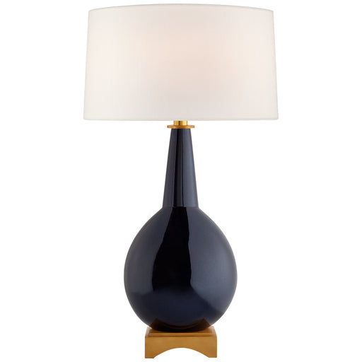 Antoine One Light Table Lamp in Mixed Blue Brown