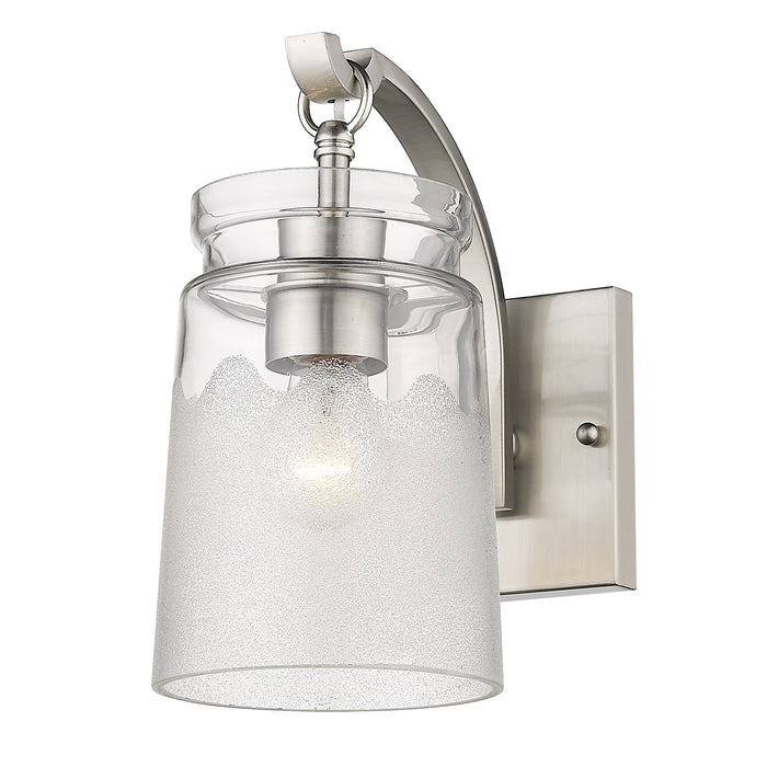 Travers 1-Light Wall Sconce in Pewter