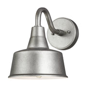 Barn Light Small One Light Outdoor Wall Lantern in Weathered Pewter