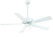 Contractor Plus 52" Ceiling Fan in Flat White