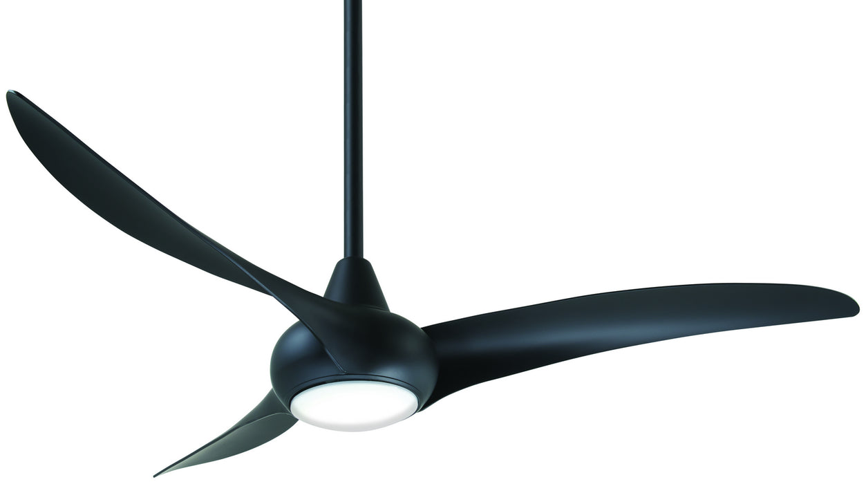 Light Wave - LED 52" Ceiling Fan in Coal with Frosted PC Lens - Lamps Expo