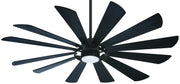 Windmolen 65" Ceiling Fan in Textured Coal