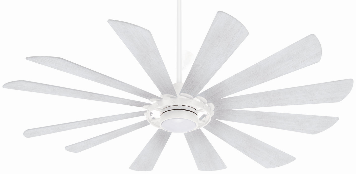 Windmolen 65" Ceiling Fan in Textured White