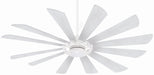 Windmolen 65" Ceiling Fan in Textured White