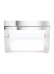 Boxie Small Flush Mount in Chrome