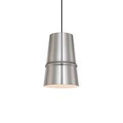 Castor Down Pendant in Nickel