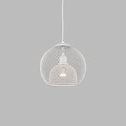 Gibraltar Down Pendant in White