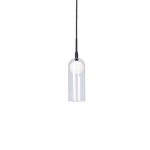 Stylo Down Pendant in Black - Lamps Expo