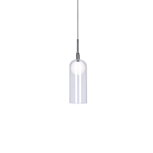 Stylo Down Pendant in Chrome - Lamps Expo