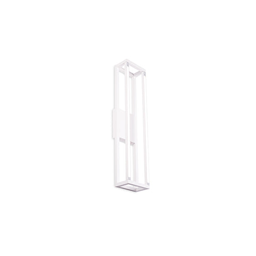 Plaza Vanity Light in White - Lamps Expo