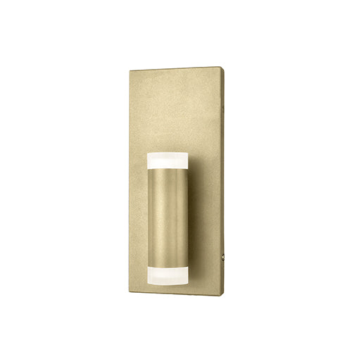 Brazen Wall Light in Brass