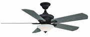 Camhaven v2 52 inch Fan in Matte Greige with Glass Bowl Light