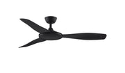 GlideAire 52" Fan in Black with Black Blades