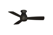 Hugh 44 inch Fan in Dark Bronze with LED Light Kit