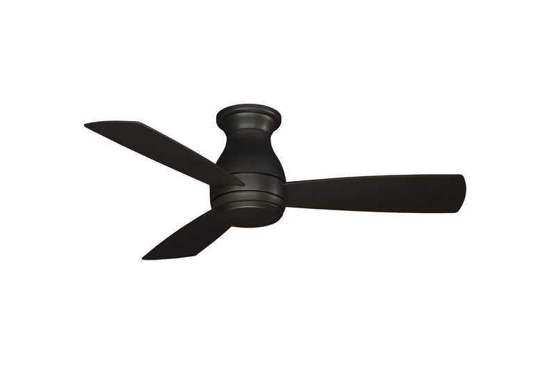 Hugh 44 inch Fan in Dark Bronze with LED Light Kit