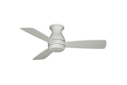 Hugh 44 inch Fan in Matte White with LED Light Kit
